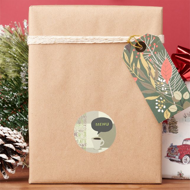 Pegatinas del menú Coffee House (Subido por el creador)