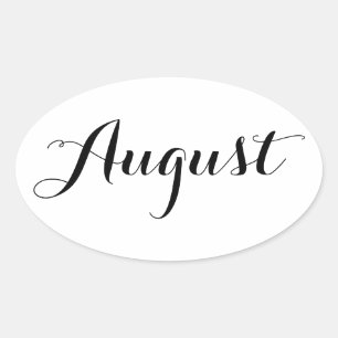 Pegatinas del mes: agosto