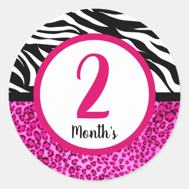 Pegatinas del Mes del Bebé (Anverso)