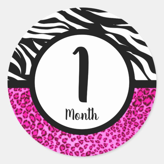 Pegatinas del Mes del Bebé (Anverso)