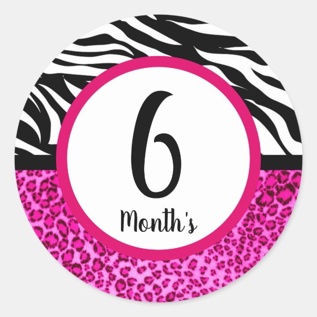 Pegatinas del Mes del Bebé (Anverso)