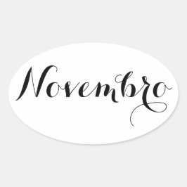 Pegatinas del mes del esperanto - Novembro (noviem
