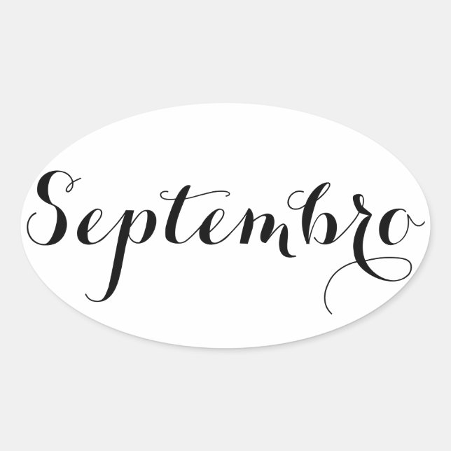 Pegatinas del mes del esperanto - Septiembre (Sept (Anverso)