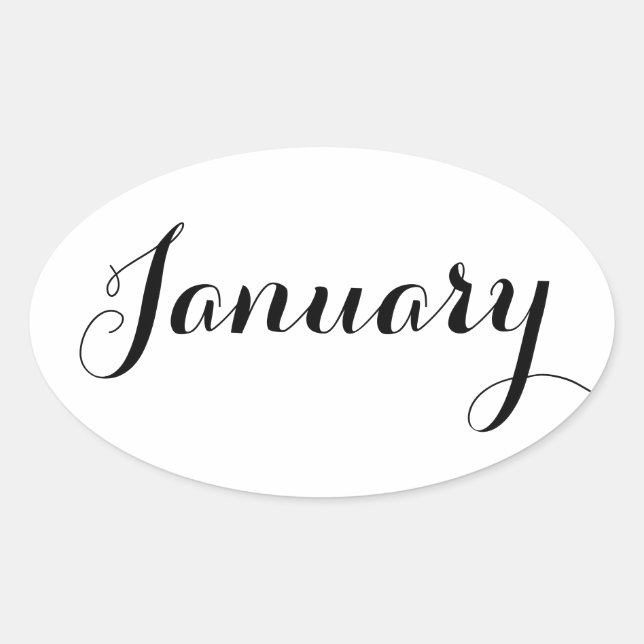 Pegatinas del mes: enero (Anverso)