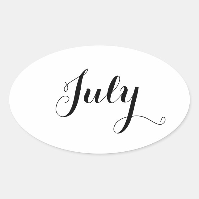 Pegatinas del mes: Julio (Anverso)