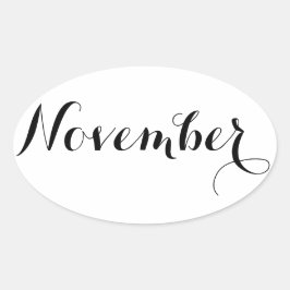 Pegatinas del mes: noviembre