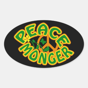 Pegatinas del Monger de la Paz