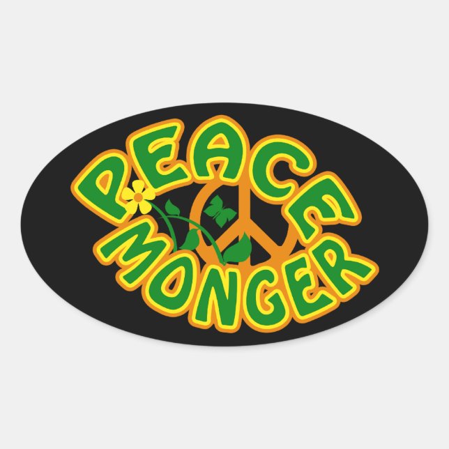 Pegatinas del Monger de la Paz (Anverso)