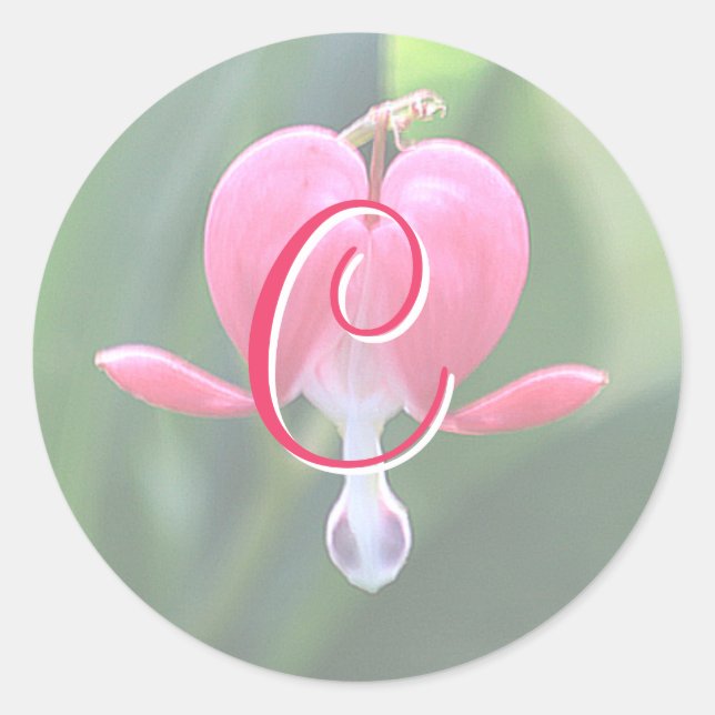 Pegatinas del Monograma C de las Flores Sangrantes (Anverso)