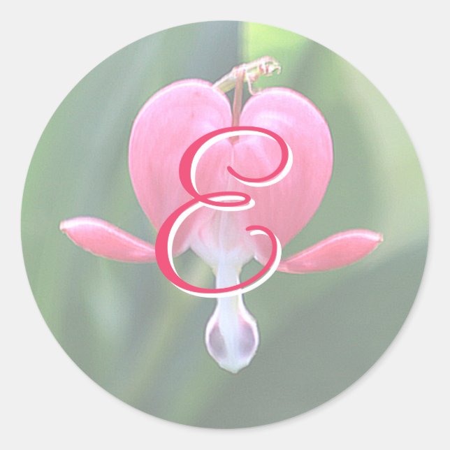 Pegatinas del Monograma E de las Flores Sangrantes (Anverso)
