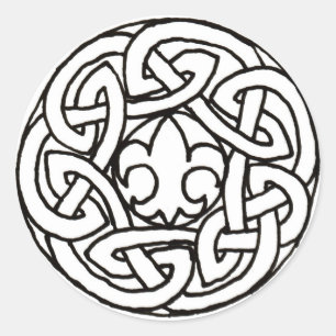 Pegatinas del nudo del boy scout