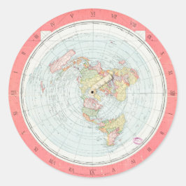Pegatinas del 'NUEVO MAPA ESTÁNDAR DEL MUNDO' de G
