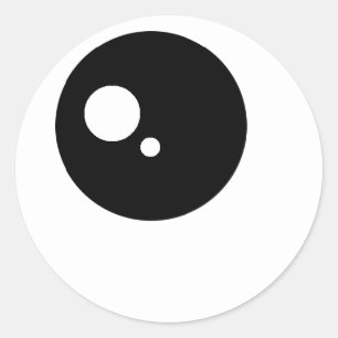 Pegatinas del ojo de Kawaii