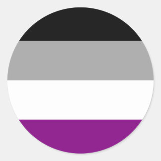 Pegatinas del Orgullo Asexual