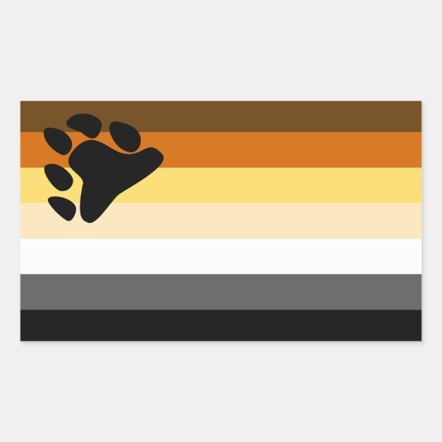Pegatinas del Orgullo del Oso (Anverso)
