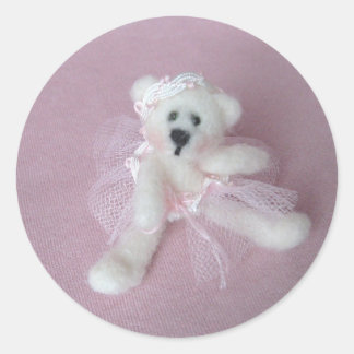 Pegatinas del oso de la bailarina de Bella