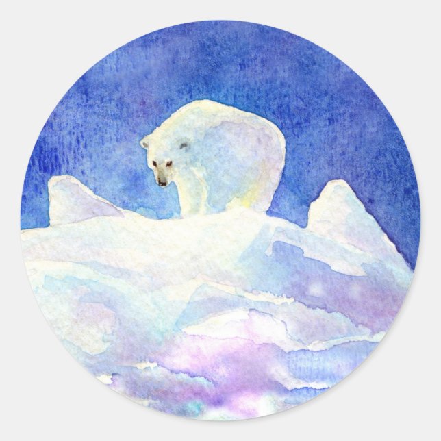 Pegatinas del oso polar (Anverso)