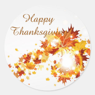 Pegatinas del otoño del día de Acción de Gracias