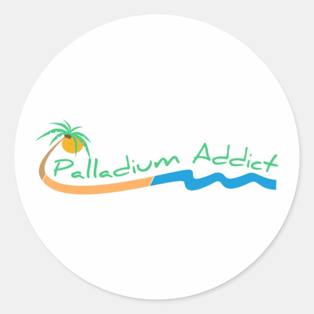 pegatinas del palladiumaddiclogo (Anverso)