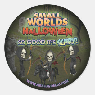 Pegatinas del parca de SmallWorlds Halloween