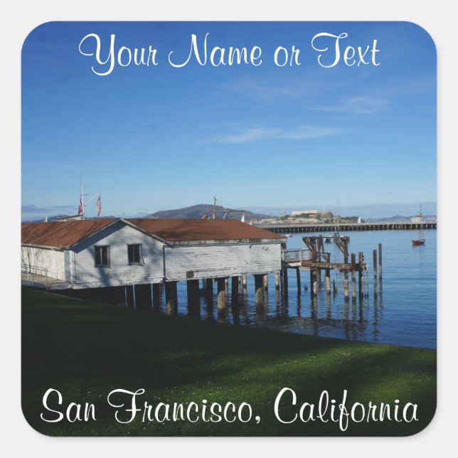 Pegatinas del Parque Acuático Cove de San Francisc (Anverso)