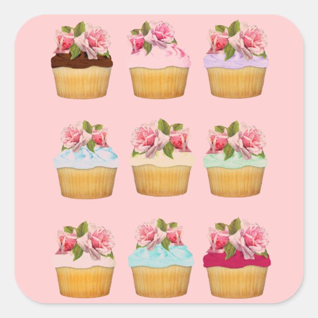 Pegatinas del pastel (Anverso)