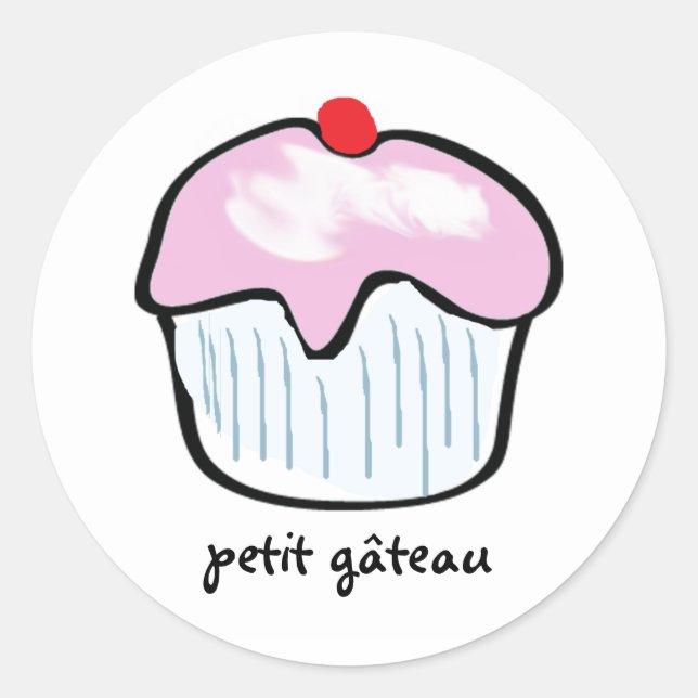 Pegatinas del pastel (Anverso)
