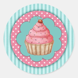 Pegatinas del pastel