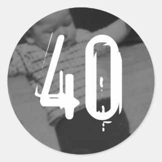 Pegatinas del pastel