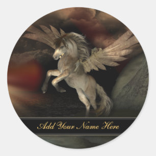 Pegatinas del Pegasus Bookplate