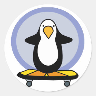 Pegatinas del Penguin Skateboarding