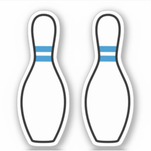 Pegatinas del perno de bolos