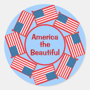 Pegatinas del Personalizable Banderas de Estados U