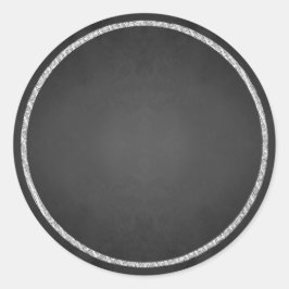Pegatinas del personalizable Blank Faux Chalkboard