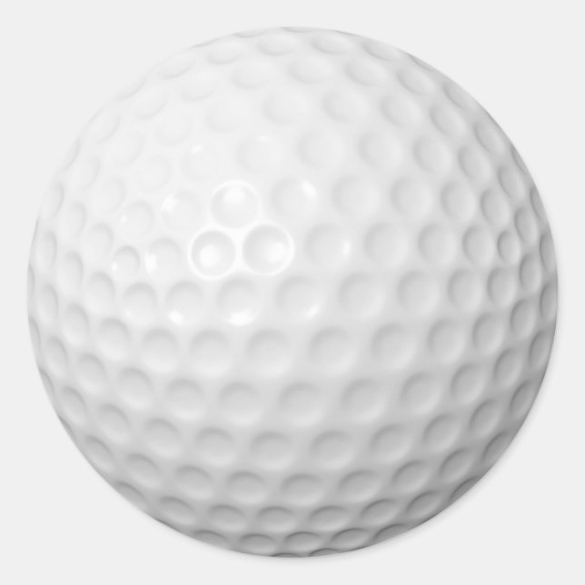 Pegatinas del personalizable Golf Ball (Anverso)