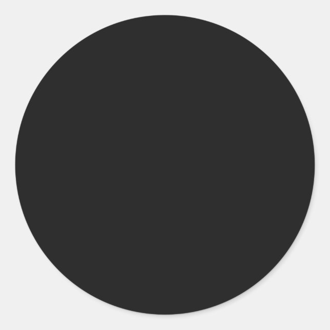 Pegatinas del PERSONALIZABLE negro eterno (Anverso)