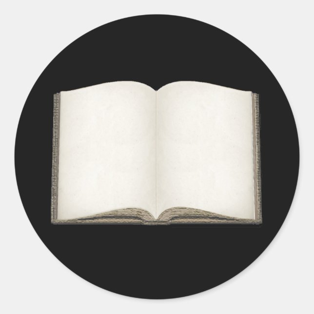 Pegatinas del personalizable Open Book (Anverso)