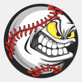 Pegatinas del Personalizado de béisbol Face