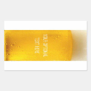 Pegatinas del personalizado de la CERVEZA