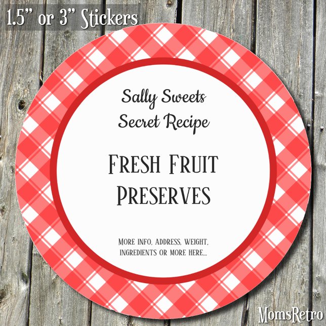 Pegatinas del Personalizado de lata rojo de plásti (Subido por el creador)