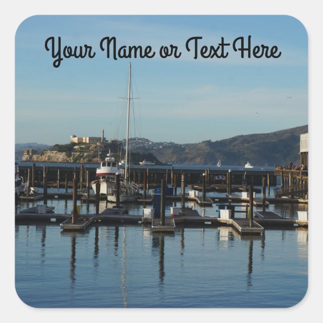 Pegatinas del Pier 39 #8 de San Francisco (Anverso)