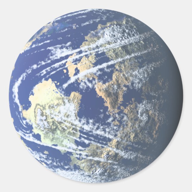 Pegatinas del planeta (Anverso)