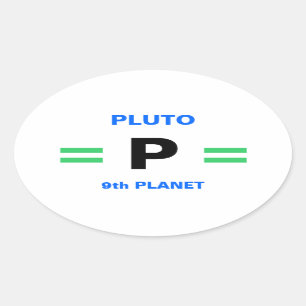 Pegatinas del planeta PLUTÓN (4)