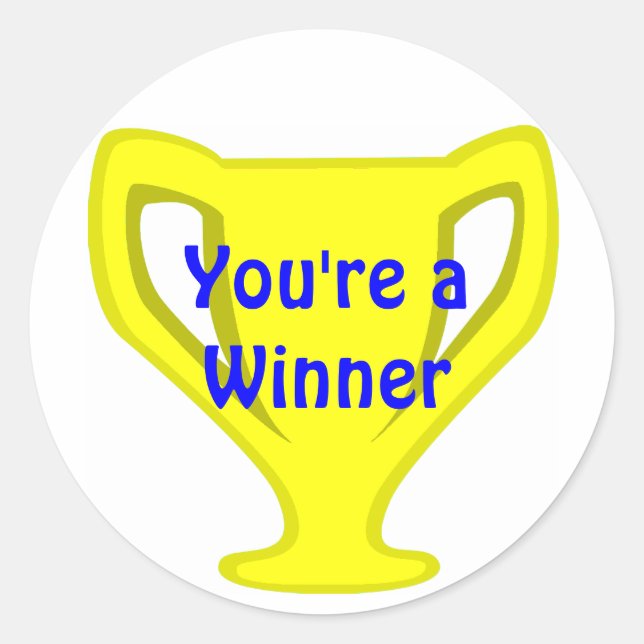 Pegatinas del Premio de Maestros de la Copa del Or (Anverso)