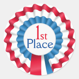 Pegatinas del premio Rosette Ribbon del profesor