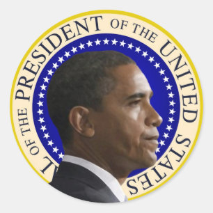 Pegatinas del presidente Obama