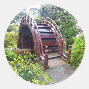 PEGATINAS del puente de tambor del Tea Garden japo