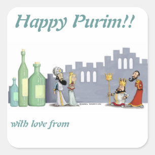 pegatinas del purim