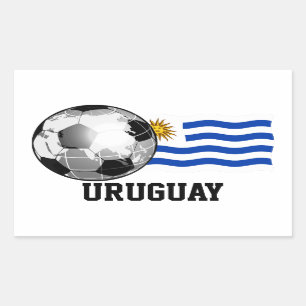 Pegatinas del Rectángulo del Fútbol de Uruguay