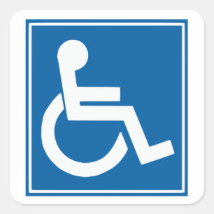 Pegatinas del Rótulo de Handicap